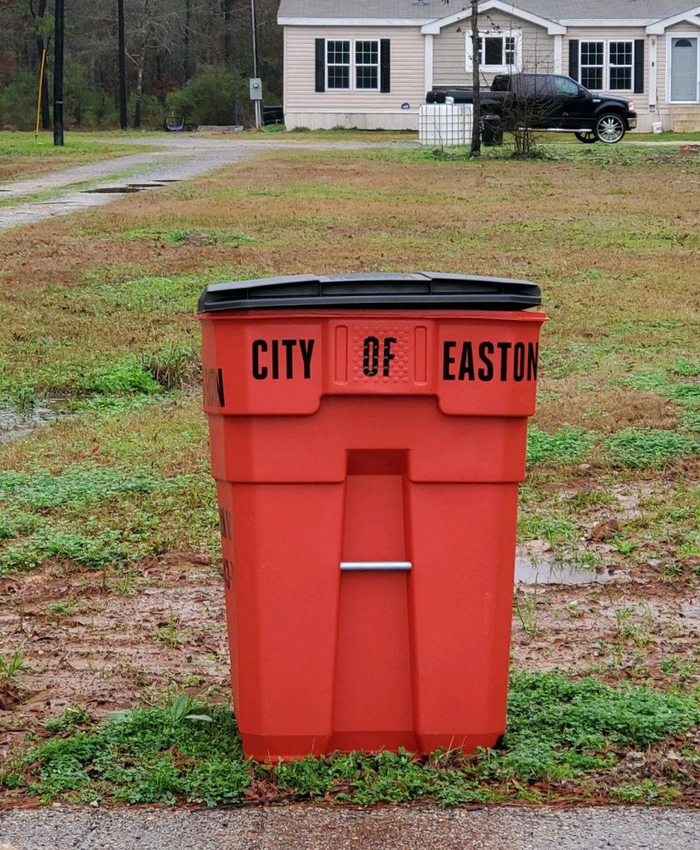 Easton Trash Sanitation City Of Easton Texas